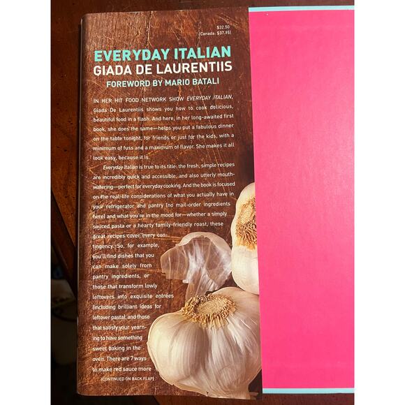 Everyday Italian Giada De Laurentiis 125mSimple & Delicious Recipes Food Network - Picture 8 of 8